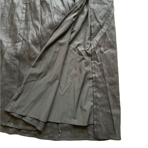 ASTR the Label Black Women's Brayden Lace-Up-Back Midi Dress Size Large NWOT - Picture 4 of 11